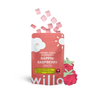 Willo 200mg THC Gummies - Rappin Raspberry